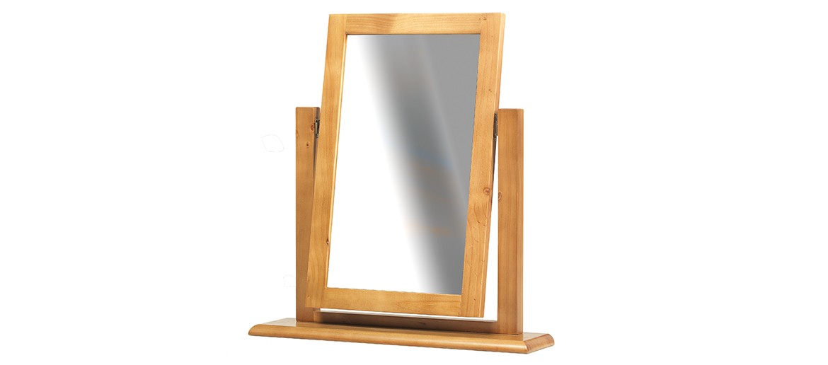 Devon Pine Dressing Table Vanity Mirror