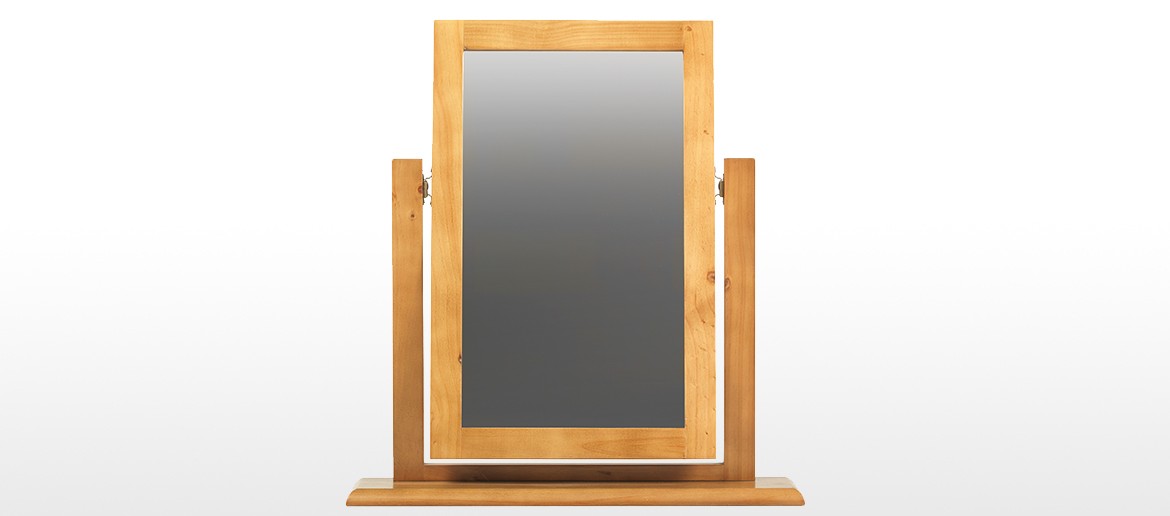 Devon Pine Dressing Table Vanity Mirror