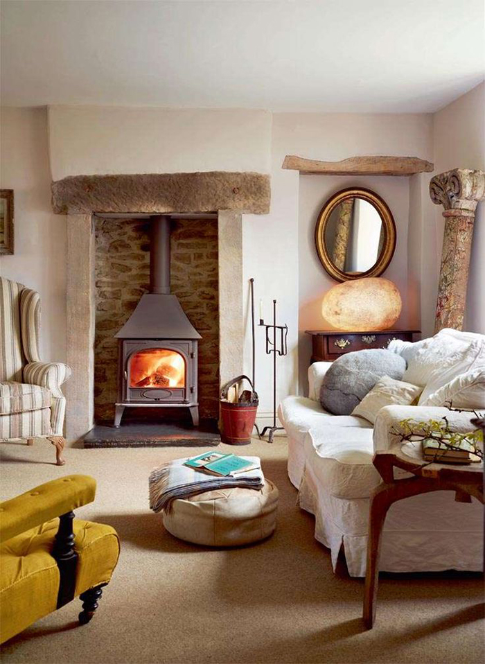7 Steps to Creating a Country Cottage Style Living Room ...